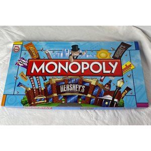 Hasbro Monopoly *Rare* Hershey's Candy Game Pre-owned